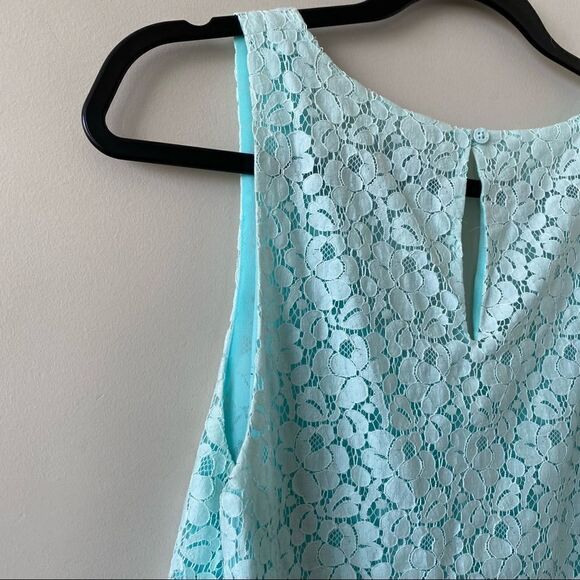 ARITIZA-TALULA Betty Lace Teal Tank Top - Picture 9 of 12